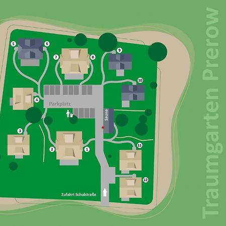 Traumgarten Haus Geborgenheit プレロー エクステリア 写真